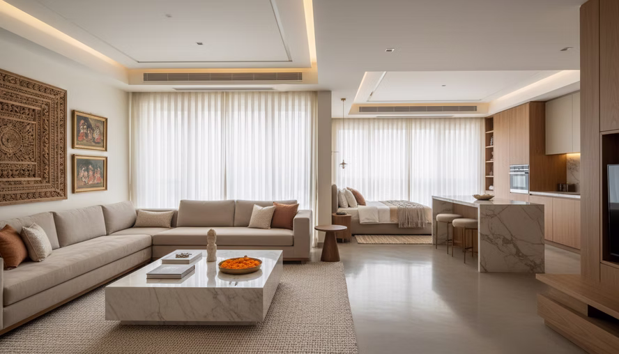 A well-designed living room should look good and work well for daily life.